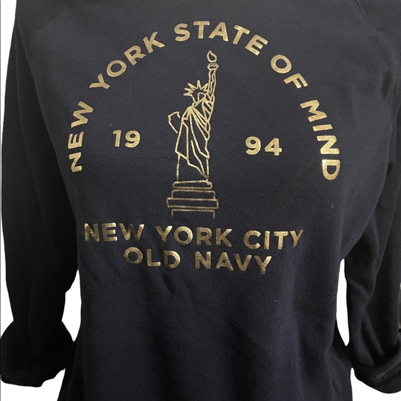 Old Navy sweat shirt NY State of Mind women’s M - Picture 4 of 6